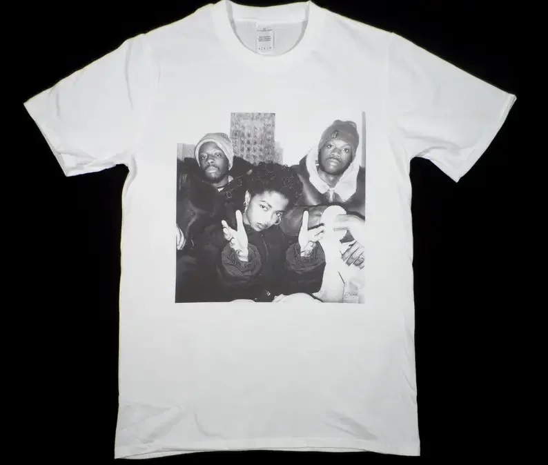 

The Fugees Lauryn Hill White T-shirt sizes available S-3XL