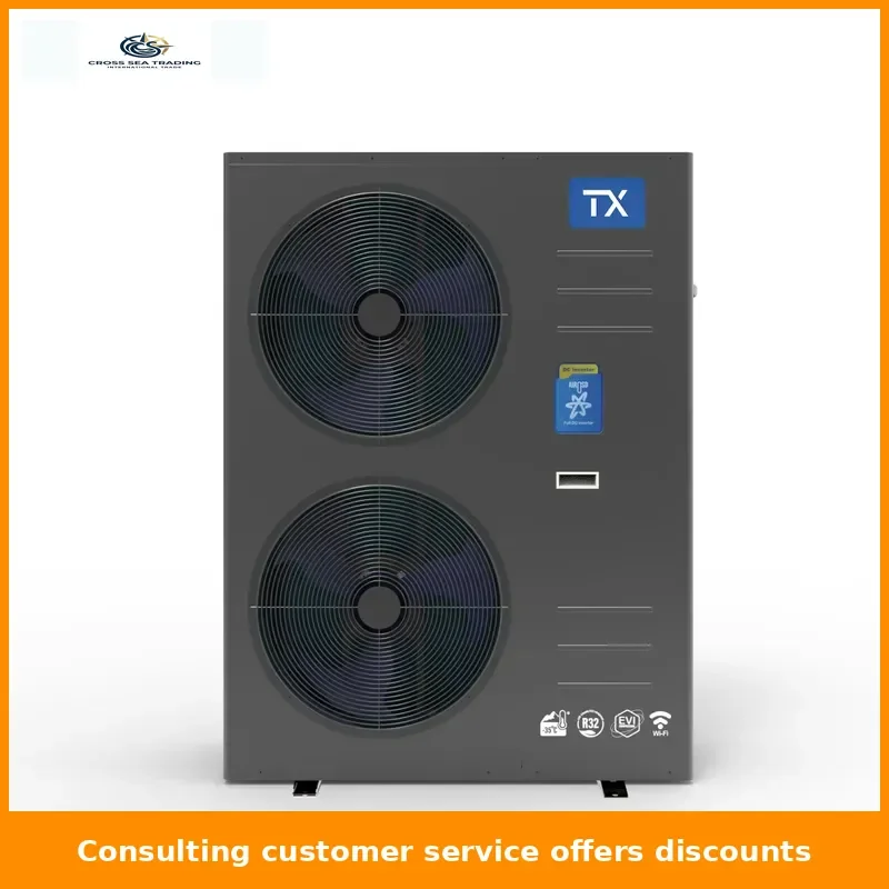 

R32 Variable-Frequency Air-Source Heat Pump with 14 kW Hot Water Heating Capacity