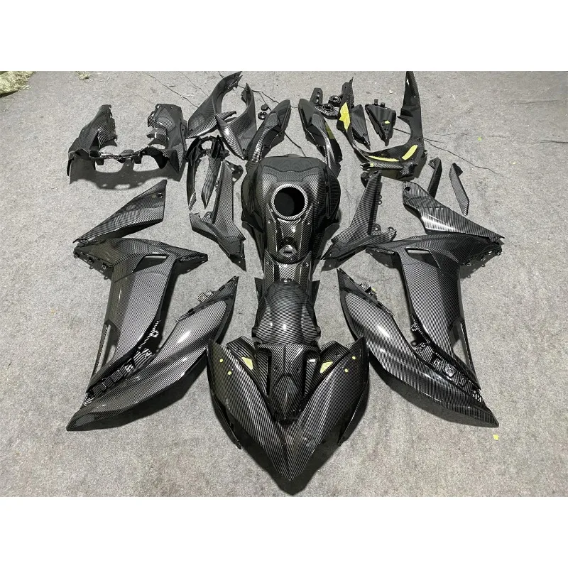 

Для Kawasaki NINJA 650 ER-6F 2017 2018 2019 мотоциклетный обтекатель из углеродного волокна, комплект украшения кузова из АБС-пластика ninja 650 17 18 19