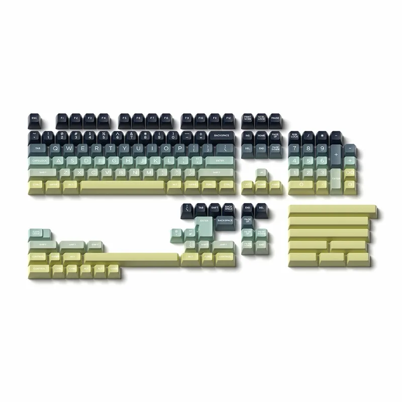 Aurora ball cap mechanical keyboard keycap full set