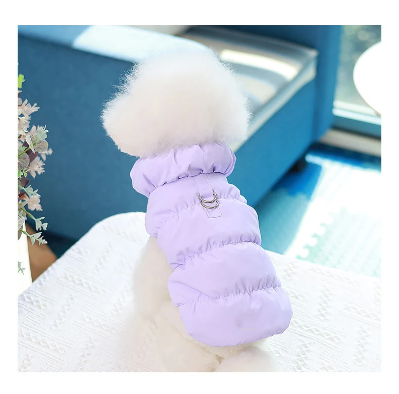 Neue Modell Haustiere Winter Jacke Winter Hund Katze Isolierung Verdickte Kleidung Winter Jacke Tank Top Haustiere Kleidung – Detail 7