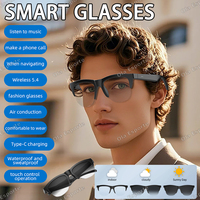 New Smart Bluetooth V5.3 Sunglasses Glasses Call Outdoor Sports Headphones HIFI Black Technology Anti-touch UV For Men And Women