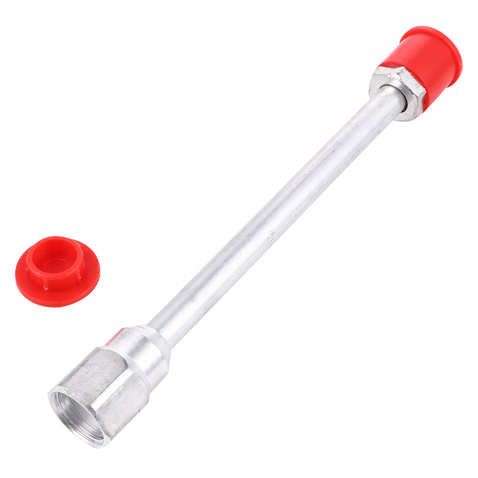 

Spray Tip Extension Pole Rod for Paint Sprayer Silver Corrosion Resistant Easy Install Professional Grade Sealing