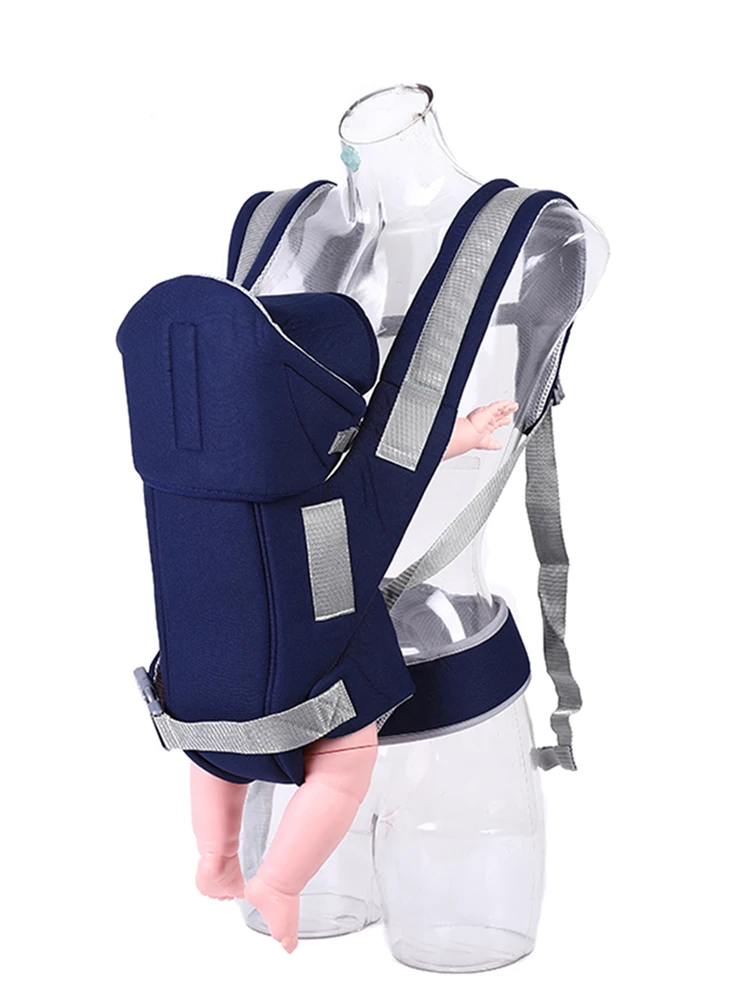 Enlarged and Thickened Backpack Baby Strap for Outdoor Travel Breathable in All Seasons Front Embrace and Back Children's Strap