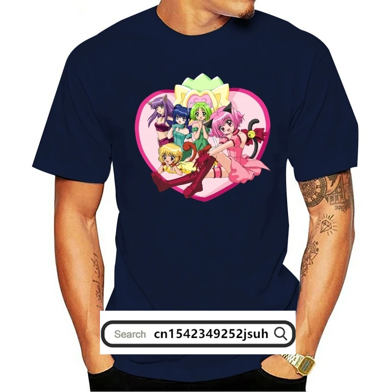 

YM Men Tshirt Tokyo Mew Mew Unisex T Shirt Women T-Shirt Tees Top