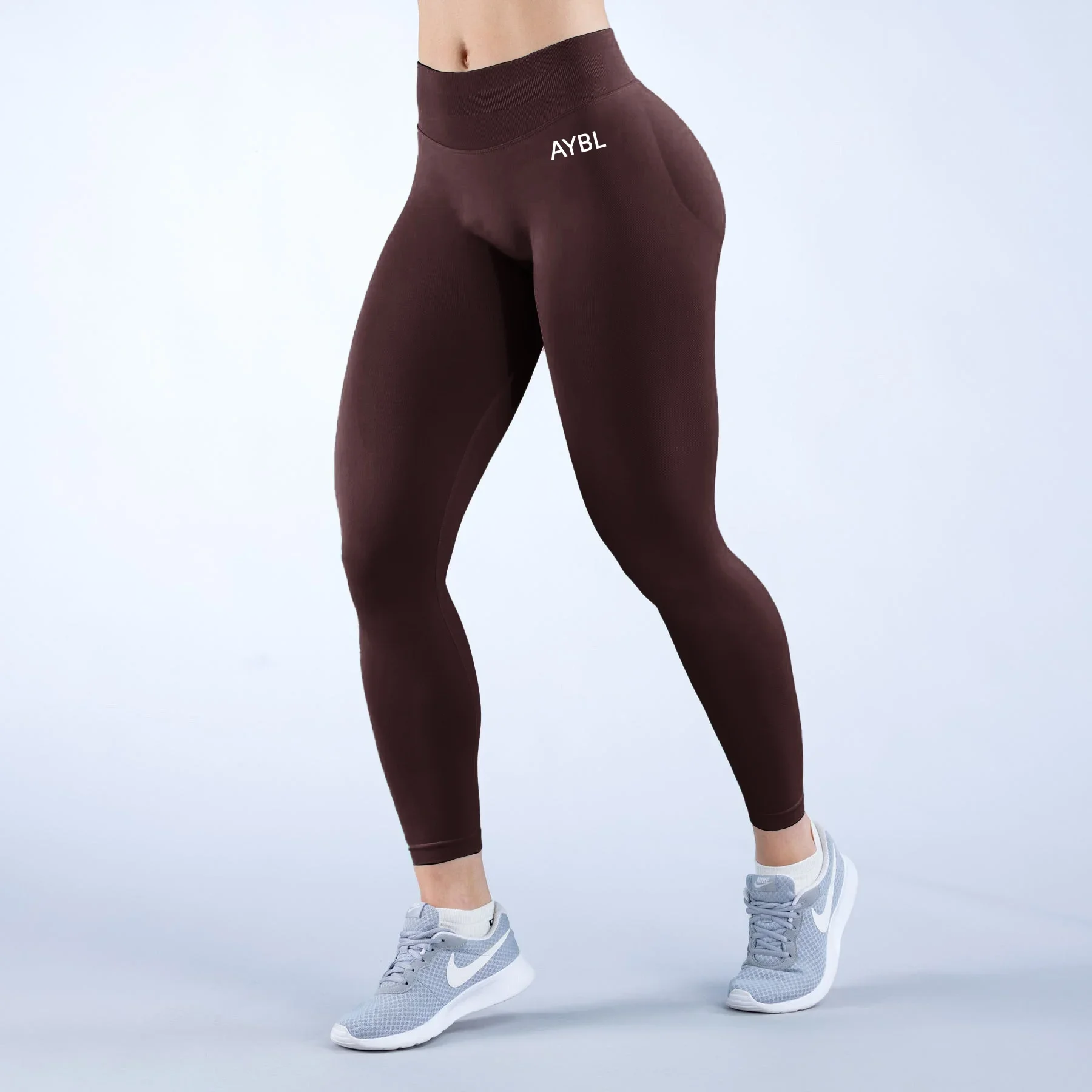 

New Release Women‘s Low Ribbed Band Scrunch Bum Seamless Yoga Pants Gym Leggings Fitness Sweat Wicking Stretch Workout Tights