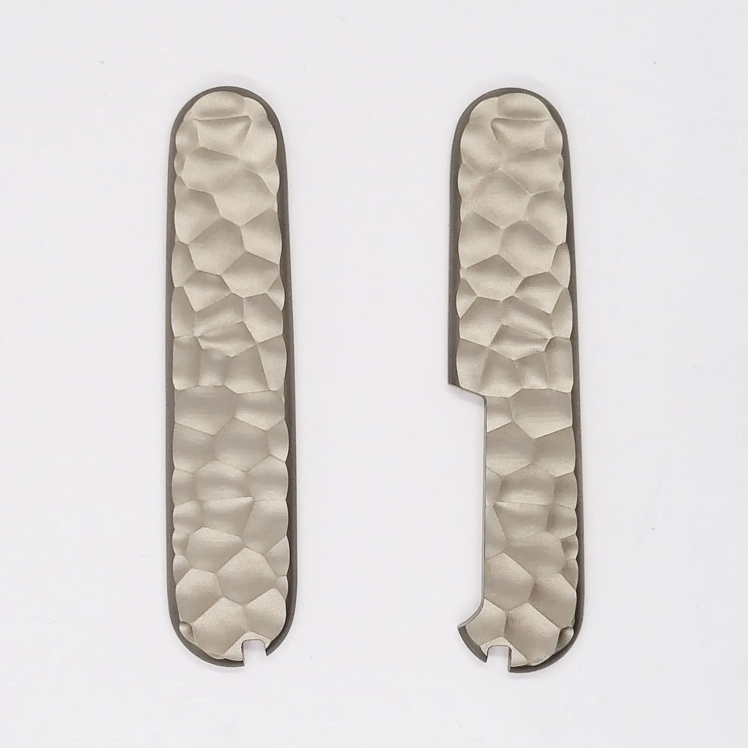 1 Pair Hand Made Titanium Alloy TC4 Scales for 84mm Victorinox Swiss Army Knife SAK Handle Replacement Accessories