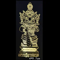 Thai Metal Buddha Stickers - Iron Art Wall Decorations