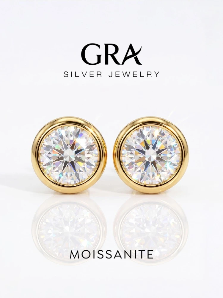 #28 Latest Moissanite Stud Earrings Offers