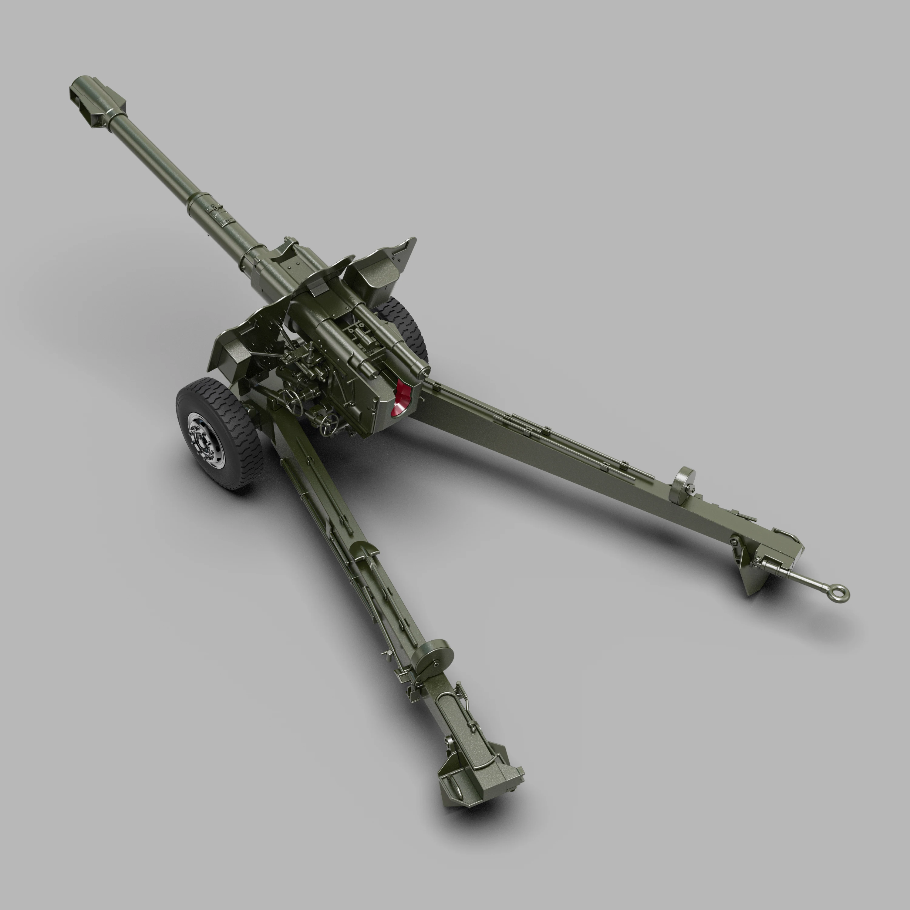 Red Rock CQ261 Divine Cannon (Type 66 152mm Cannon) Aluminum Alloy Material CNC Process