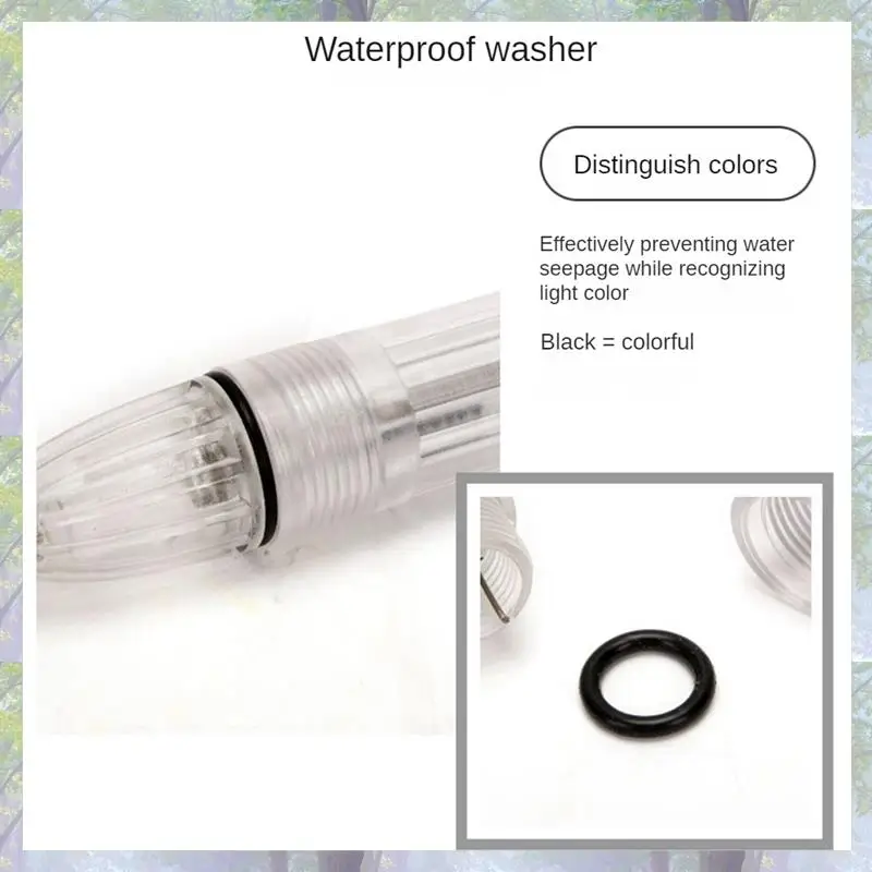 

Mini LED Underwater Fishing Attract Lamp Luminous Lure Fish Trapping Collections Light Night Fishing Accessories