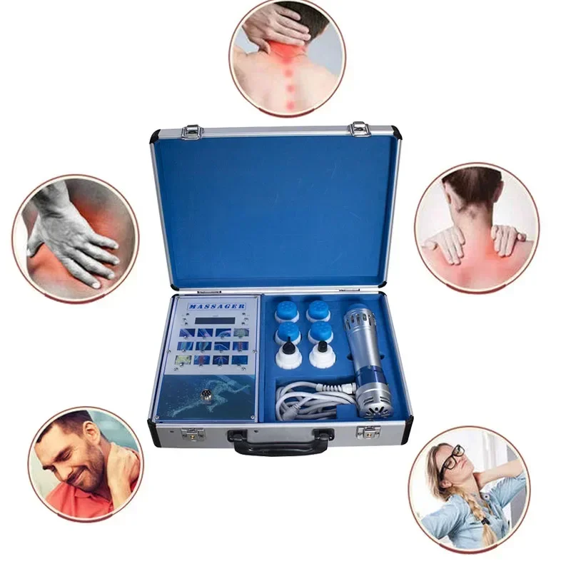 Magnetic Bone Pain Massager Portable Shock Wave Physiotherapy Instrument ED Muscle Strain Rehabilitation Physiotherapy Massager