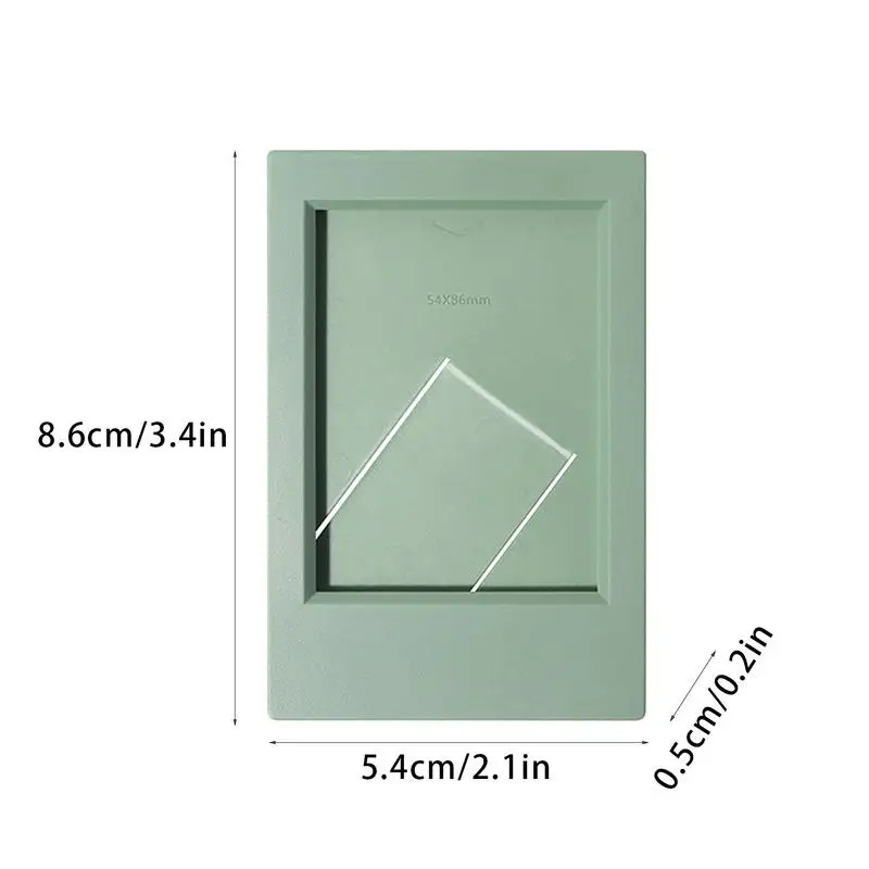 Film Picture Frame Film Picture Frame Display Artistic UV Protection Vertical Frame For 3 Inch Film For Tabletop Desktop Display