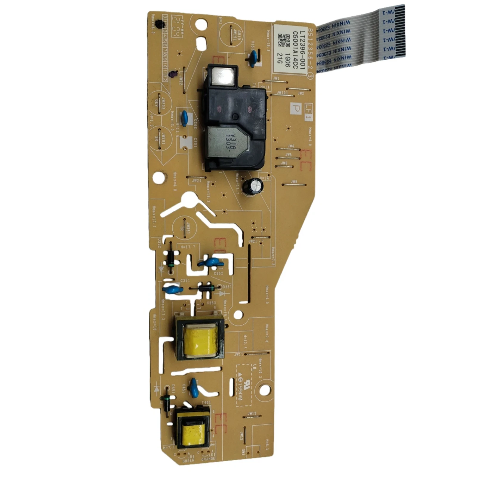 

Плата высоковольтного источника питания для Brother MFC-1818 HL-1110 HL-1218W HL-1208 HL-1112 HL-1118 HL-1111 HL-1218W DCP-1608