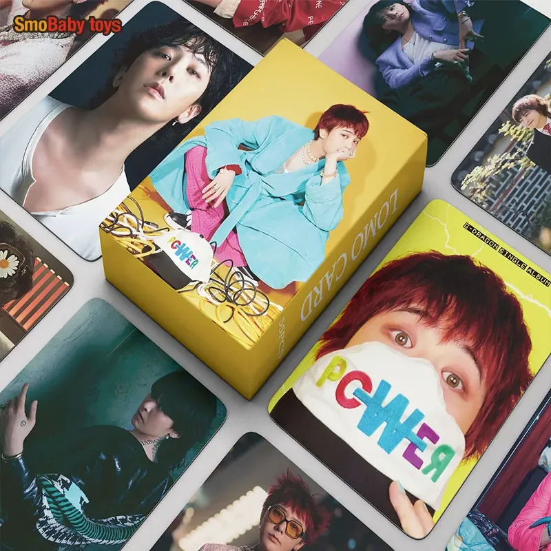 

55Pcs/Set Kpop Bigbang Power G-dragon Home Sweet Home Lomo Card Postcards Photocard For Fans Collection Gifts