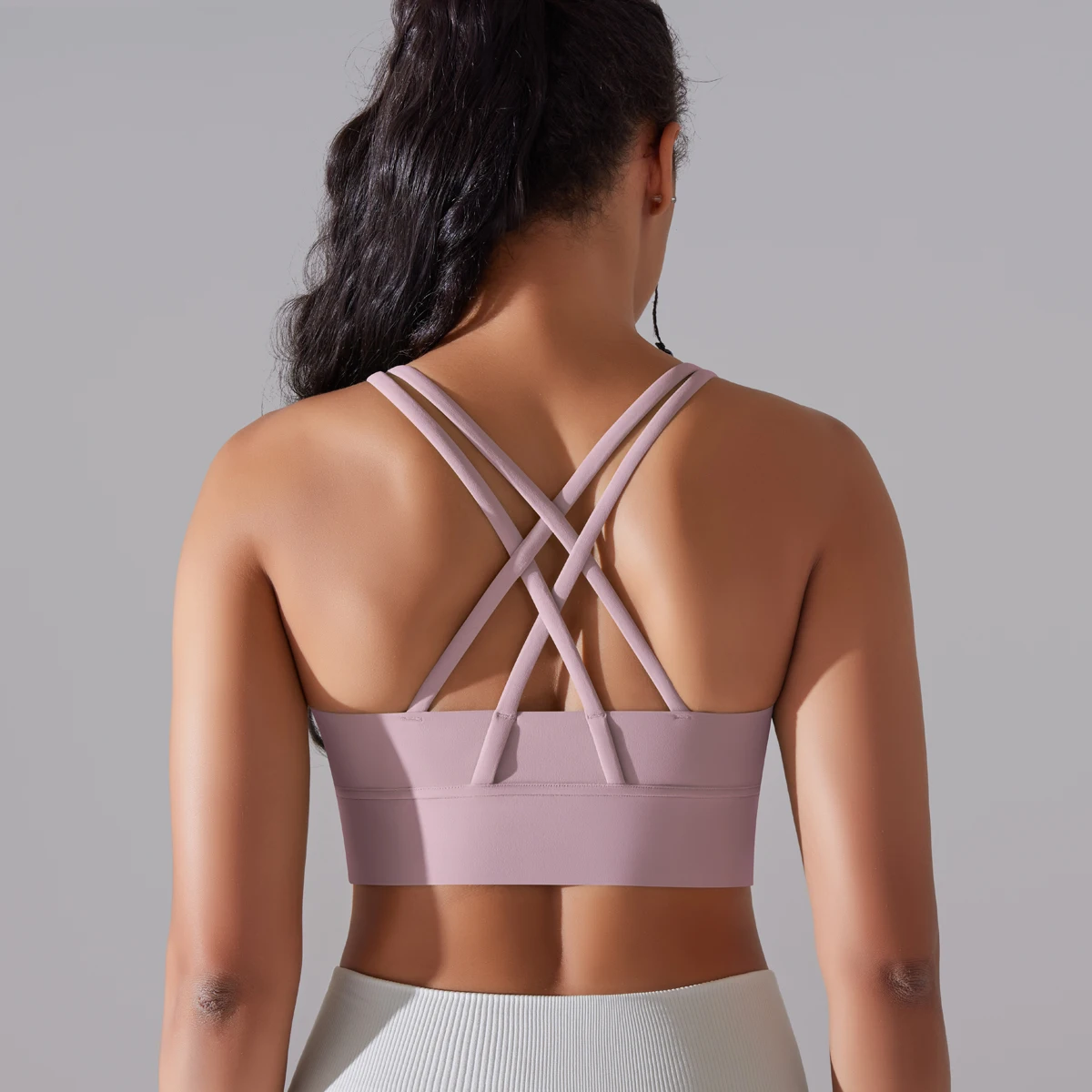 Frauen Yoga BraTank Tops für Fitness Nacktes Gefühl Sport Bh Gym Weste Frauen Leibchen Workout Unterwäsche Sportswear Outfit – Detail 19