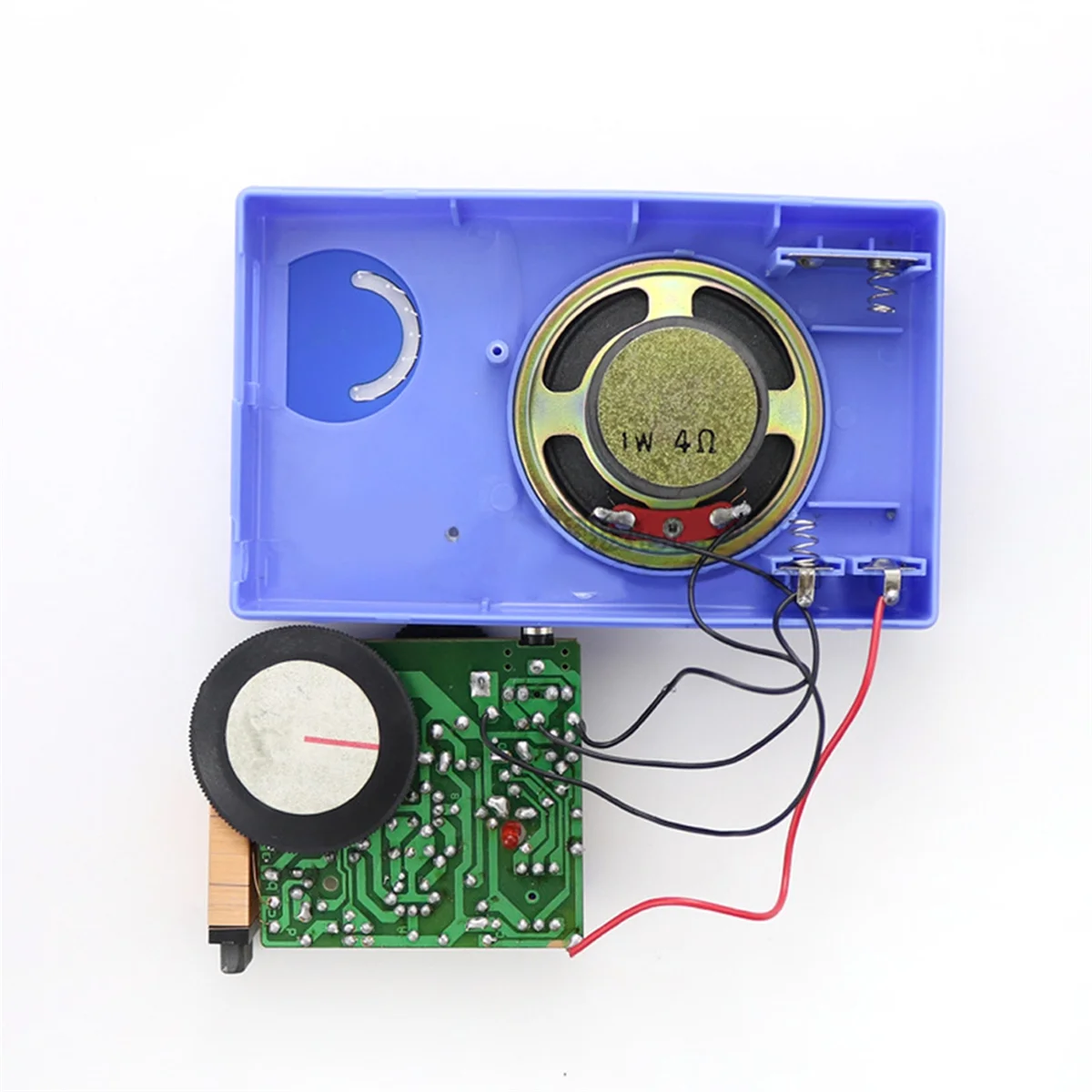

A002 Radio Receiver 6 Transistor Schematic+Enclosure Speaker DIY Kit