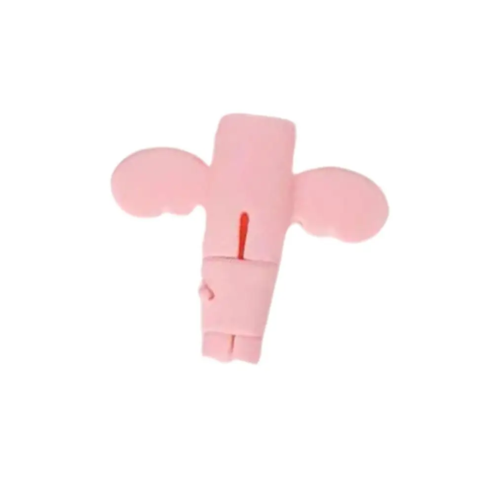 Niedlichen Engel Flügel Kabels chutz Typ C Ladegerät Kabel Kabel Wickler Organizer Halter für iPhone Micro USB C Line Kabel schützen m2k3