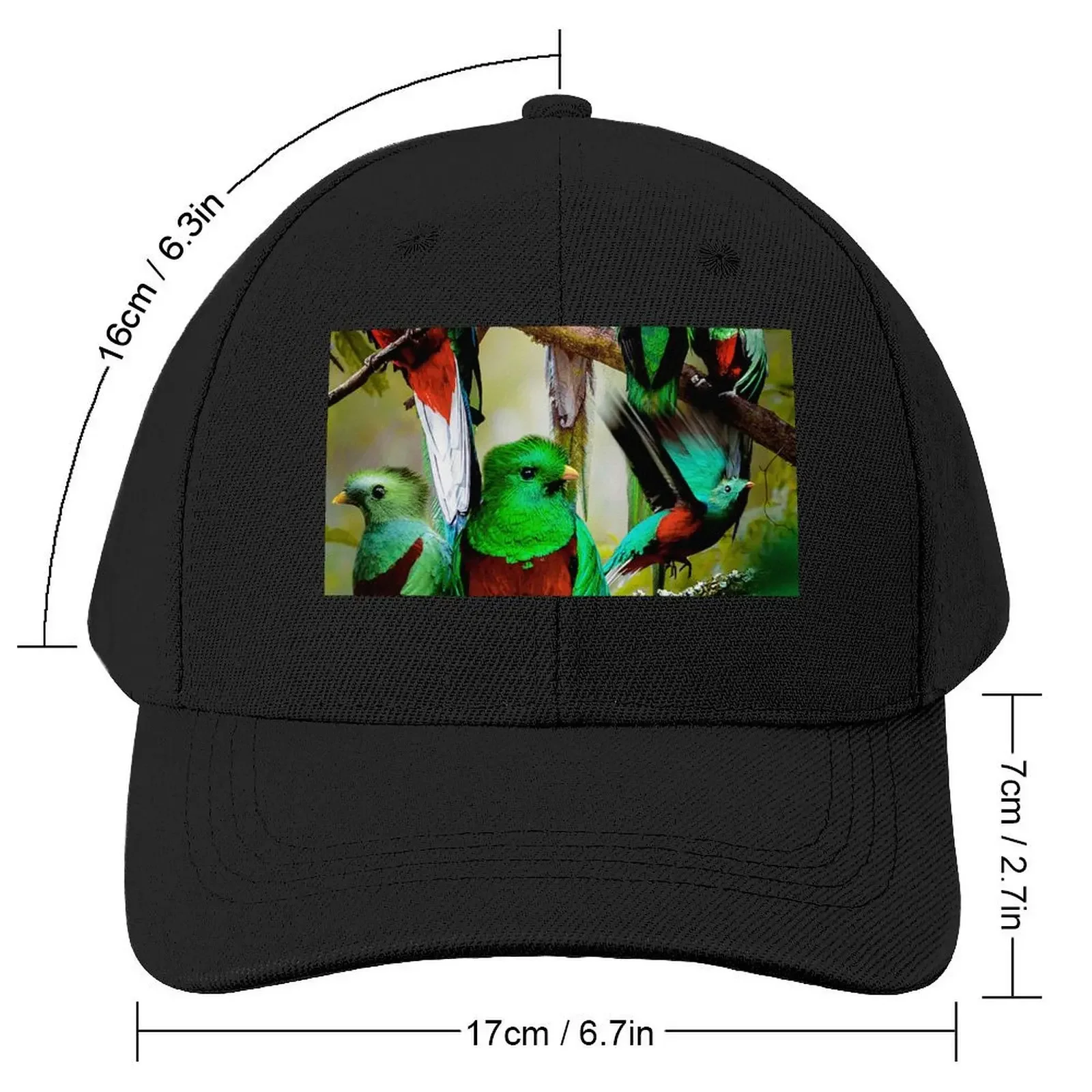 Quetzal Baseball Cap Sun Hat For Children Luxury Hat Trucker Hat Women's Hats 2024 Men's