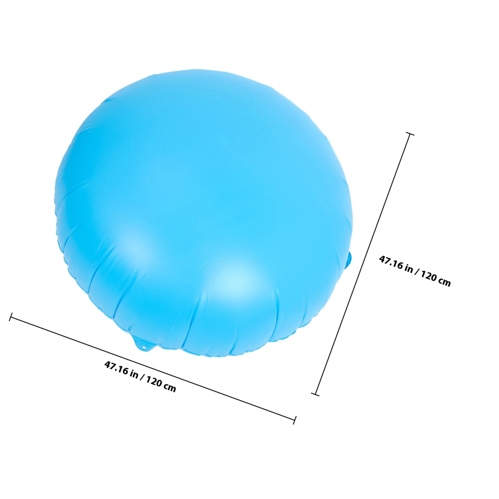 1 قطعة وسادة حمام سباحة مستديرة قابلة للنفخ من مادة PVC كبيرة شديدة التحمل وسادة مقاومة للبرودة لحماية غطاء الشتاء لحمام السباحة فوق الأرض #2