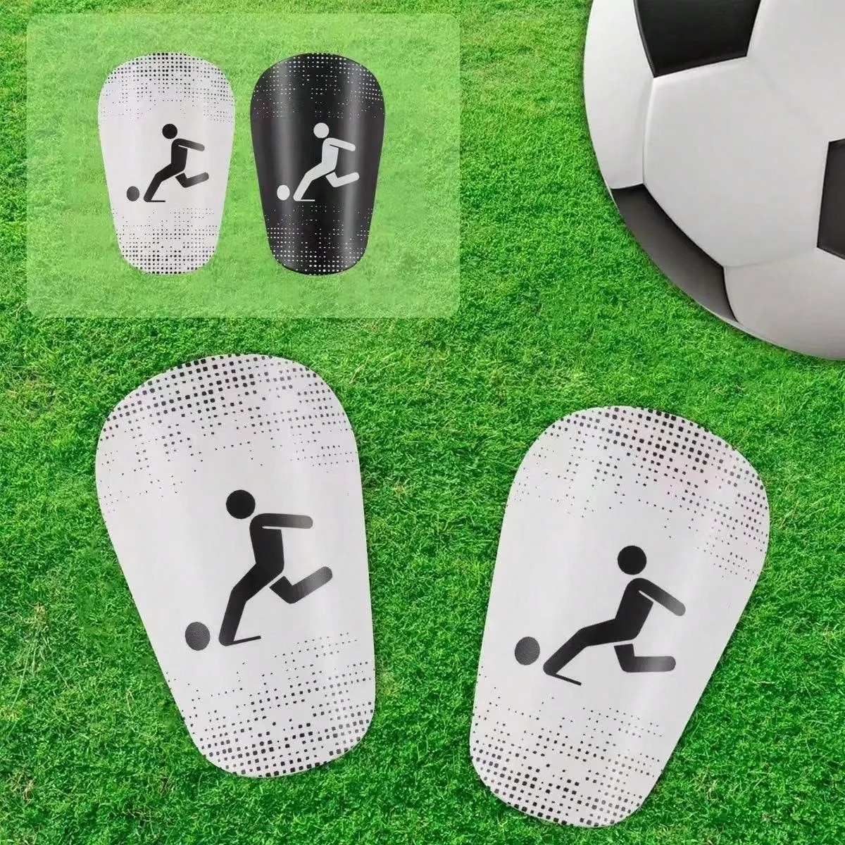 [Professionelle Schienbeinschoner] Leichte professionelle Fußball-Trainingsschienbeinschoner, 1 Paar |   Stoßdämpfender Schutzpuffer
