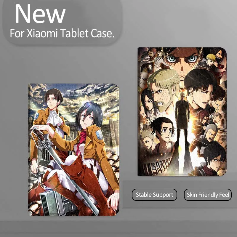 

A-Attacks on T-Titans Anime For Xiaomi Redmi Mi Pad 4 5 6 7 8 K SE Mini Pro Plus Max 10.1 11.2 inch Tablet Case