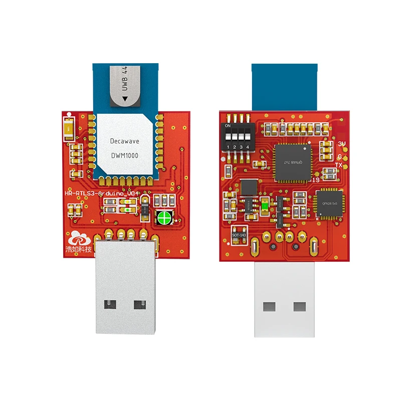 

Haoru HR-RTLS3: UWB Dev Board with DW1000 Chip for High-Precision Indoor Positioning