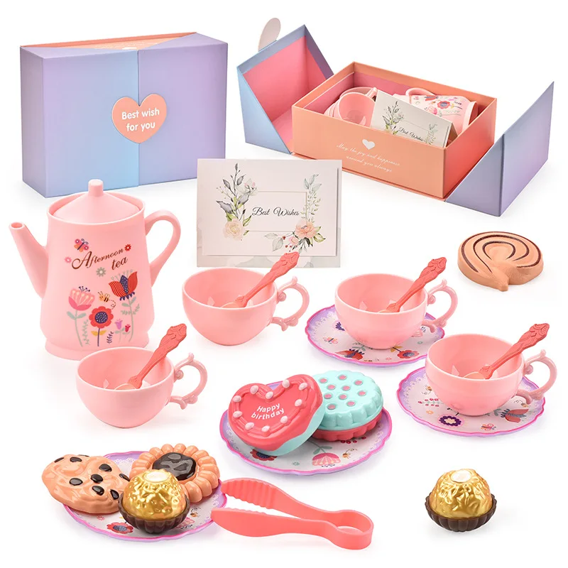 Imaginative Tea Time Fun: Engaging & Durable Toy Set - Spark Creativity and Social Skills with Safe Pretend Play!