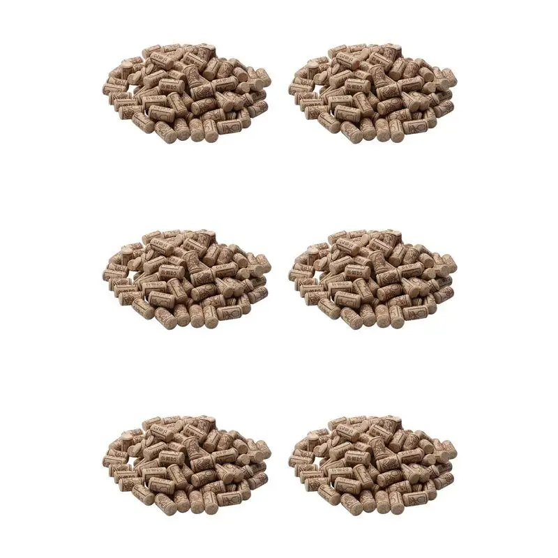 

300 Pcs Wine Cork Sealing Wine Cork Wine Bottle Stopper Bar Tool Bottle Closure Wooden Sealing Cover