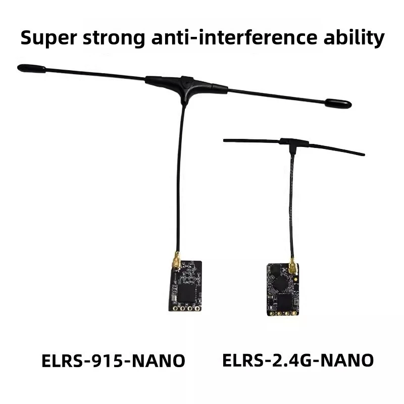 

Приемник ELRS (2.4ГГц/915МГц) — Модуль приема сигнала NANO с высокой частотой обновления и большой дальностью действия для FPV-дронов и радиоуправляемых моделей