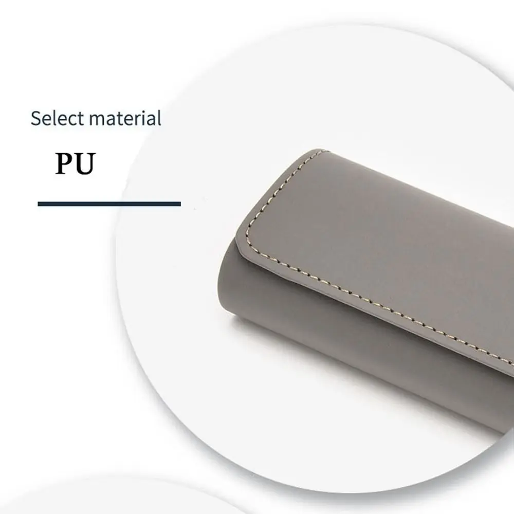 Containers Glasses Storage Box Magnetic Clasp PU Leather Eyewear Bag Sunglasses Case Eyeglass Box Glasses Box Spectacle Case