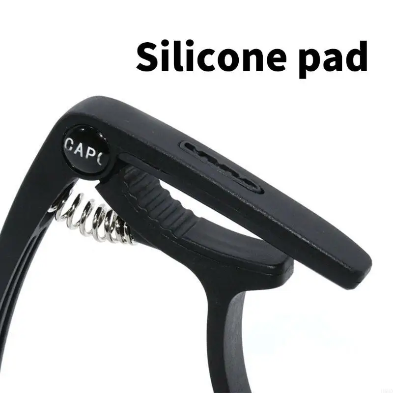 Portable Guitar Tunings Clamp Guitar Capo Clip Metal Clamp for Acoustics and Electric Guitar Part