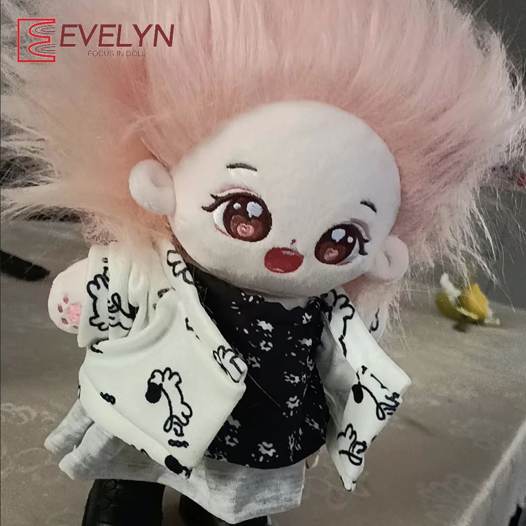 Evelyn – vêtements de poupée pour idole de 20cm, accessoires de tenue, jupe de Style décontracté, hauts pour poupées Super Star, jouets, cadeau