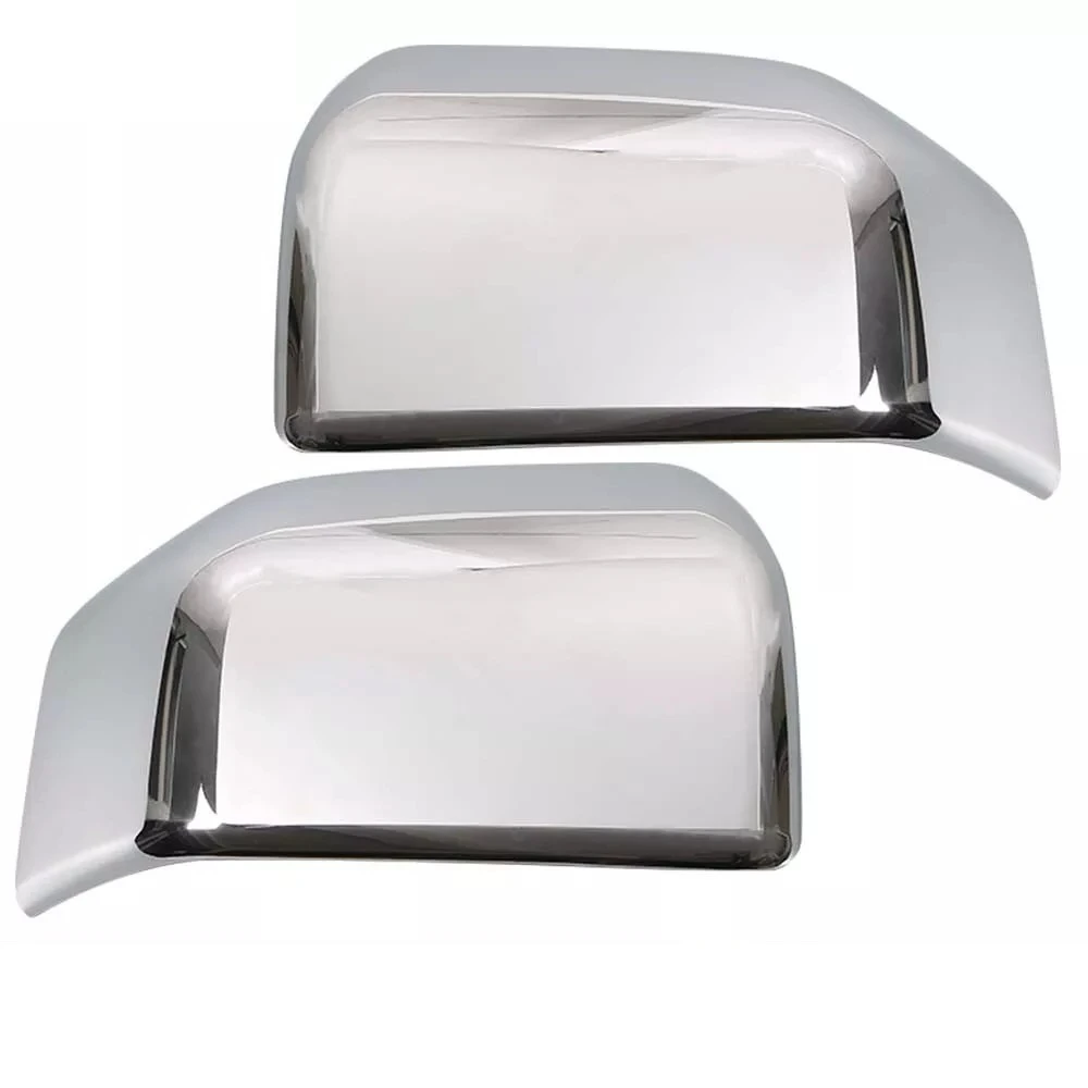 غطاء مرآة الرؤية الخلفية ومقبض الباب ديكور الكسوة لفورد F-150 2015-2020 كروم