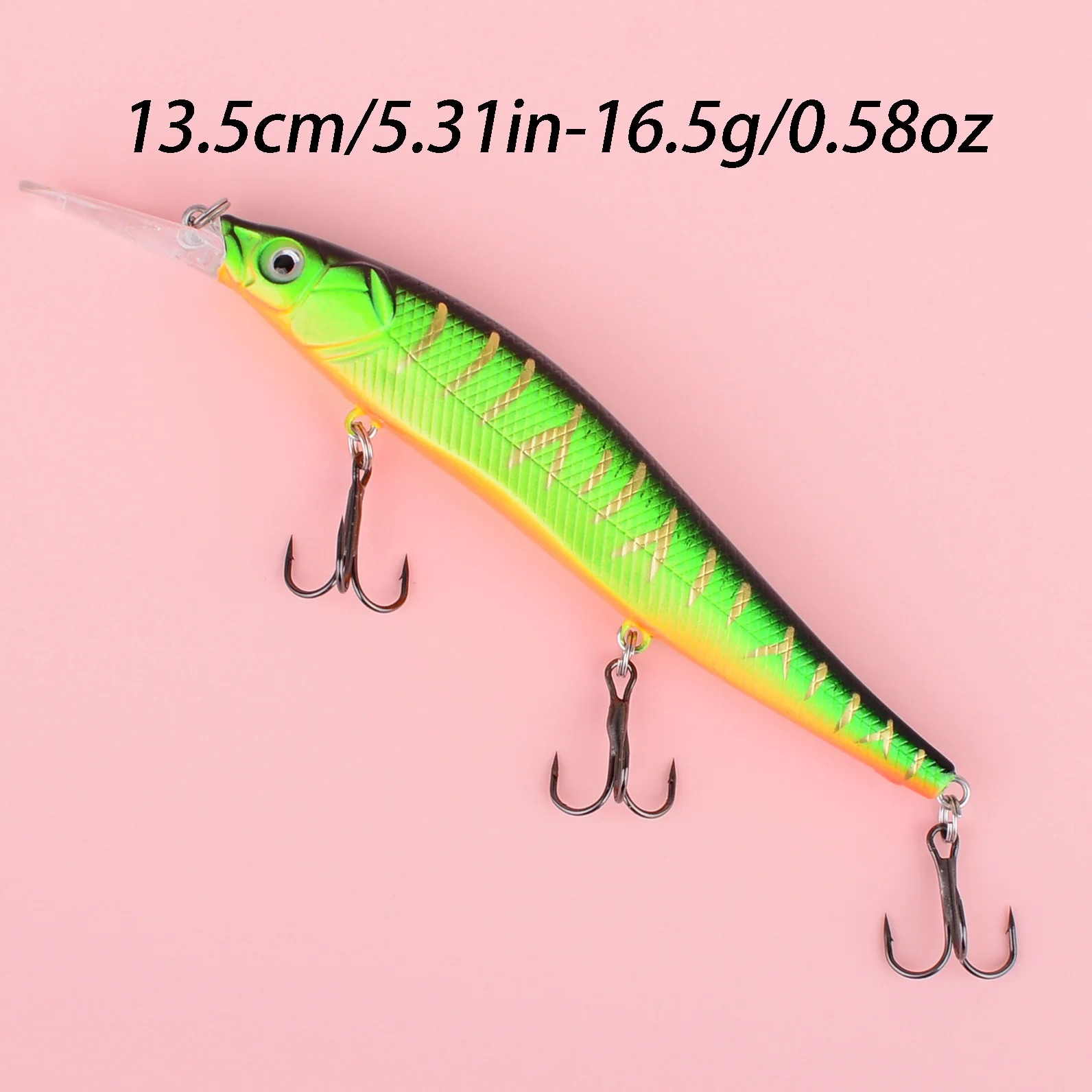 Jerkbait duro para lucio de arrastre – señuelo artificial firme