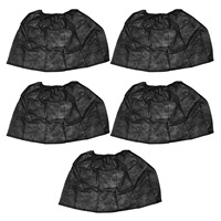 5pcs Black Non-woven Disposable Briefs for Men Lightweight Travel Underwear Spa Saunas Massages One-time Use No Drying