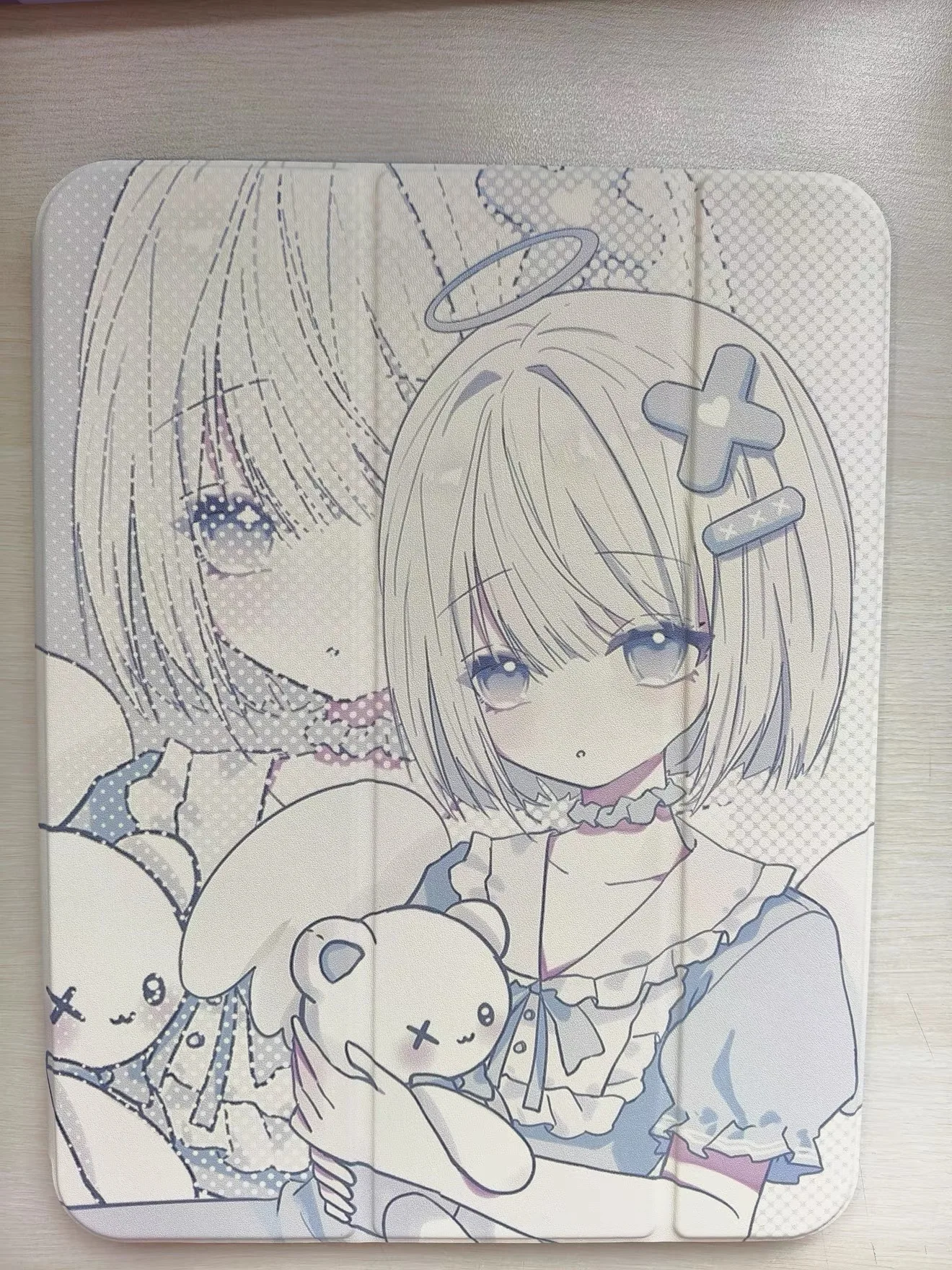 Original Watercolor Dream Series Tablet Cover, suitable for iPad, made of bend-resistant acrylic material