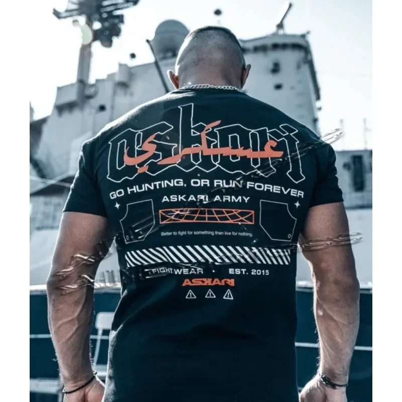 

Мужская быстросохнущая футболка VULTURE Askari с коротким рукавом, летняя коллекция 2026, модный повседневный топ, футболки для детей