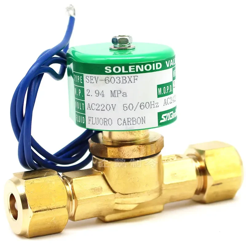 Electromagnetic Valve SEV-603BXF-603DDF for Refrigerant in Refrigeration Air Conditioning