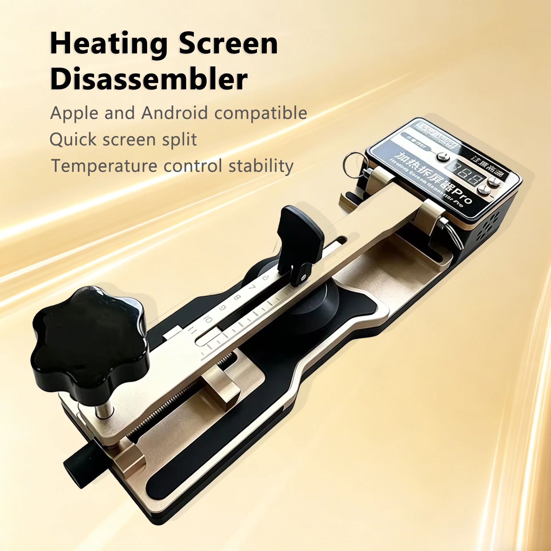 Heating LCD Screen Separator Safe Screen Removal Tool Suction Cup Opener for iPhone Android Mobile Phone