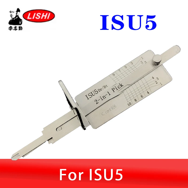 

Original Pack ISU5 LISHI 2in1 For ISU5 Decoder Car Door Open tool Lock Pcik tool Locksmiths tool