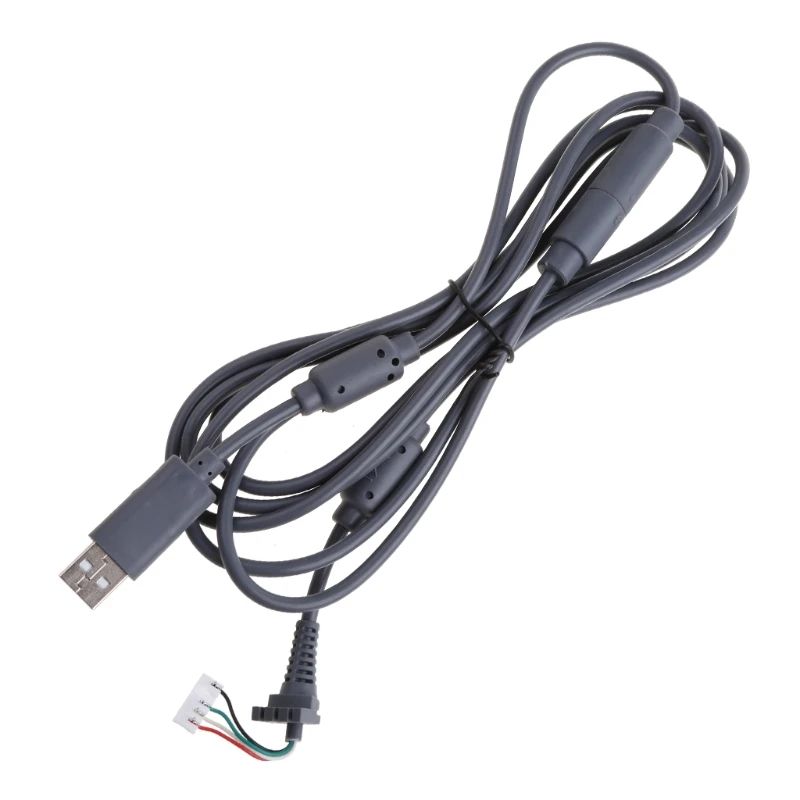 for Grey Black 4 Pin Wired Controller Interface Cable USB Breakaway Cable For XBOX 360 Wired Controller Accessories