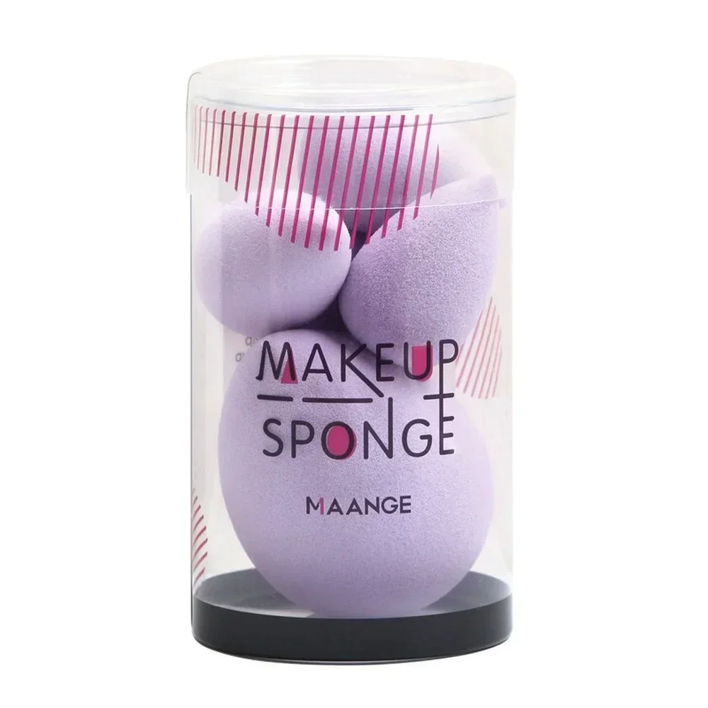 Multiple colors available Face Beauty Cosmetic Powder Puff For Foundation Cream Concealer Make Up 5Pcs Makeup Sponge Set