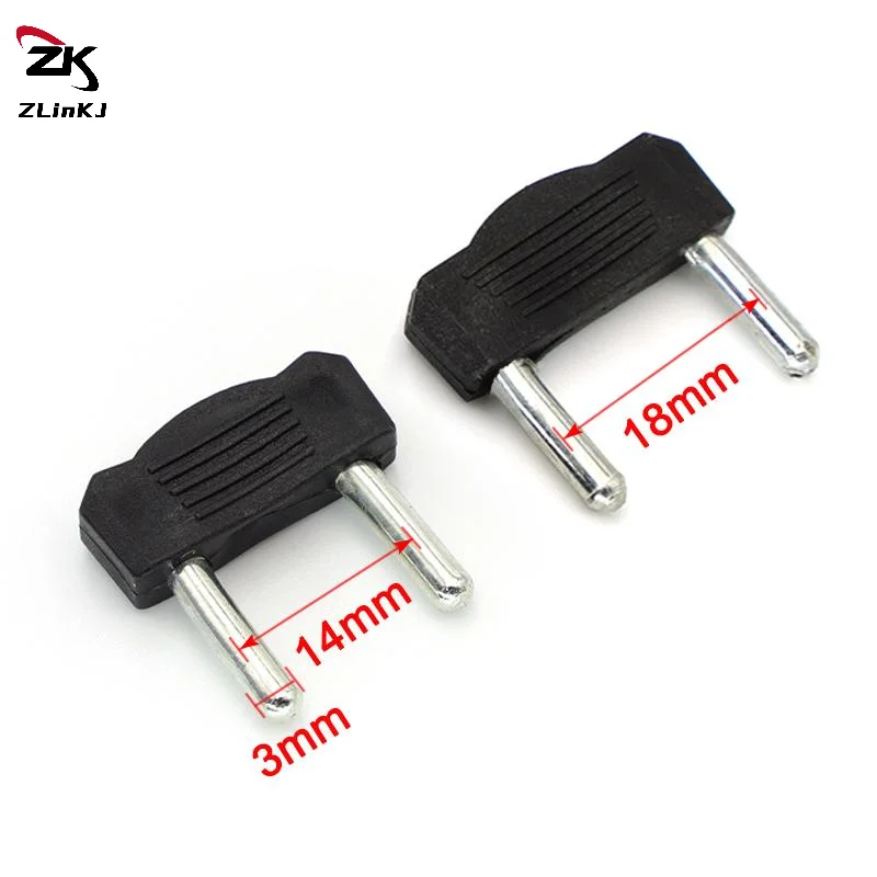 (ZYDD01) 10Pcs 14mm 18mm Pitch Connecto Plug Audio Video Terminal Block Banana Plug 3mm Needle Short-circuit Plugs