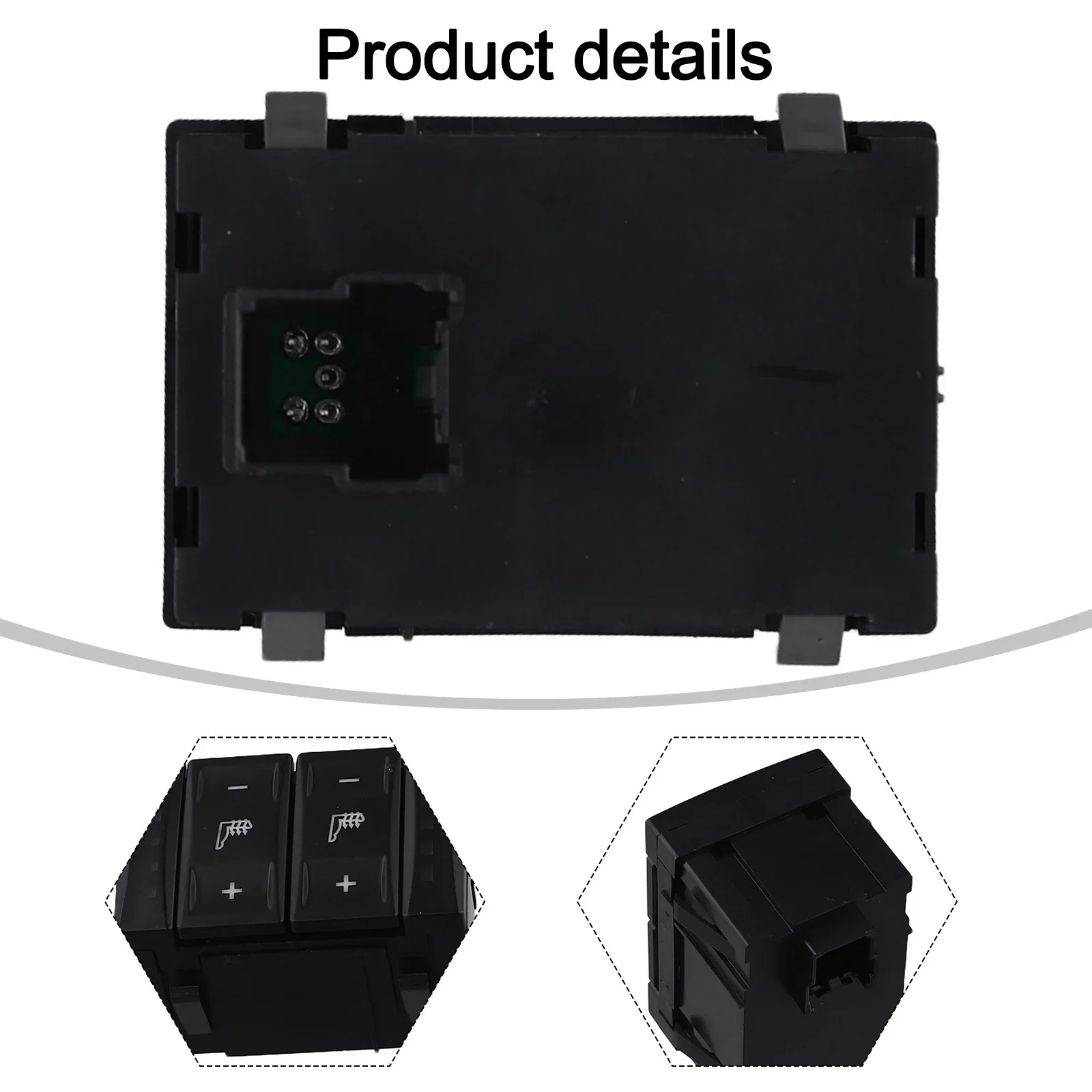 

Heating Button Switch Seat Heating Switch Driving Comfort Perfect Fit For Ford Seamless Integration For Ford S-MAX 2006-2015