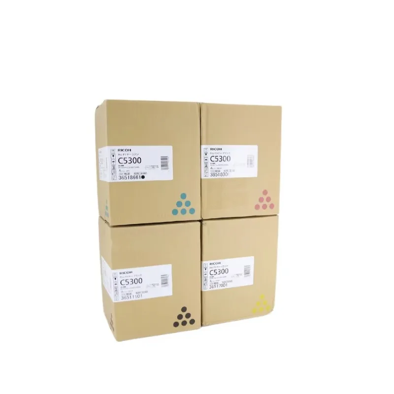 

Original Pro C5300 Toner Cartridge for Ricoh Color Printer Toners 36517001 36518001 36511101 36518661