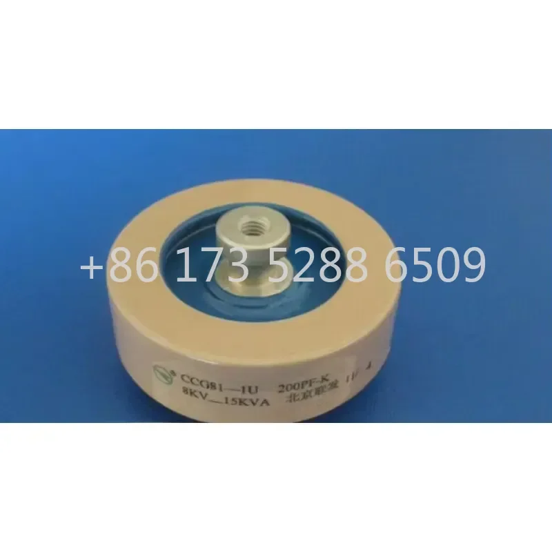 AP01 for CCG81-1U 200PF-K 8KV 15KVA Voltage Round Ceramic Capacitor for Machine New Original Porcelain