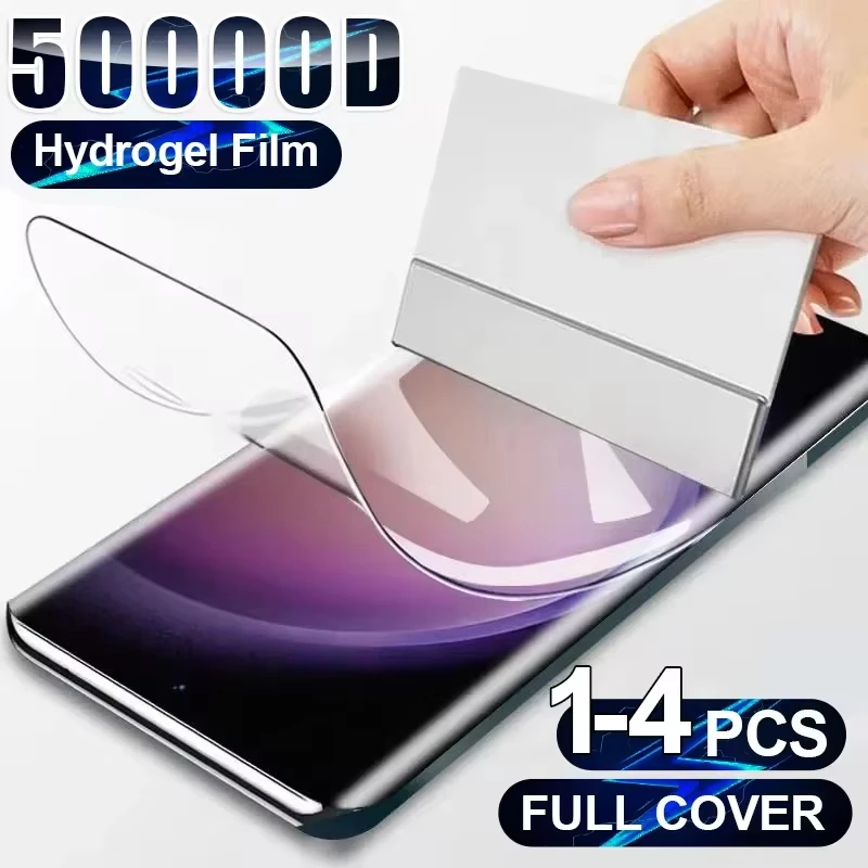 1-4Pcs Hydrogel Film For LG Velvet V40 V50 K50 K50S K51 K41S K40S K51S K42 K61 K92 G8 Screen Protector For LG Stylo 6 5 7 Film