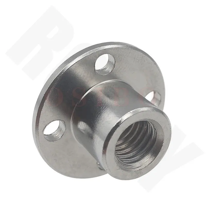 For The Threaded Shaft of The Motor M3 M4 M5 M6 M8 Flange Coupling Nut Inner Diameter 3MM 4MM 5MM 6MM 8MM Is Suitable