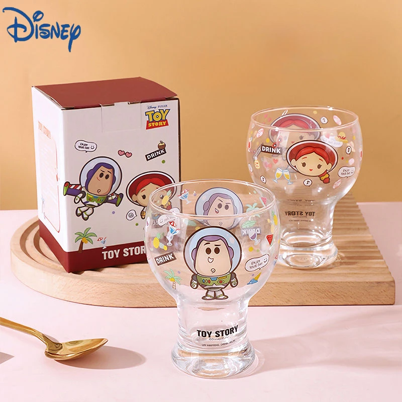 Toy Story Woody Cartoon Creative Beer Mug Buzz Lightyear Glass Home Large Capacity Cute Water Cup Juice Milk Coffee Cup Gift